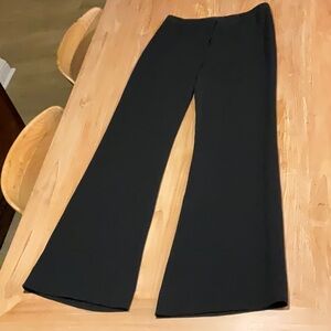 KOBI HALPERIN MELINA PANT - Black wide leg dress pant, size 8